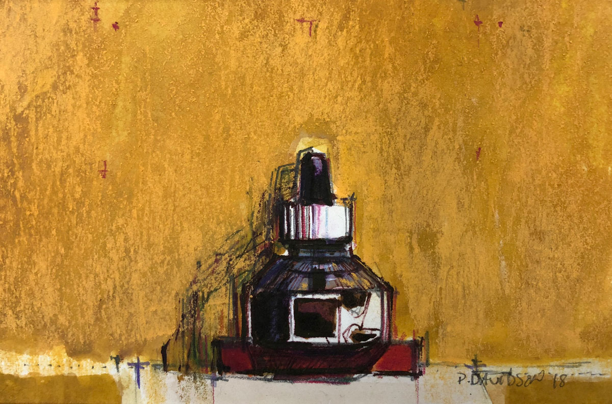Peter Davidson, Still life ink bottle 1